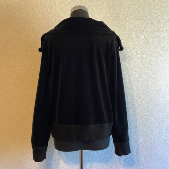 Michael Kors velour sweat jacket. - Picture 2 of 7